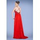 A-Line Spaghetti Strap Beaded Red Long Chiffon Prom Evening Formal Dresses ED010897 A-Line Spaghetti Strap Beaded Red Long Chiffon Prom Evening Formal Dresses ED010897