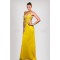 Sheath Beaded Long Chiffon Prom Evening Formal Dresses ED010899