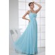 Empire One-Shoulder Beaded Blue Long Chiffon Prom Evening Formal Dresses Maternity Dresses ED010907 Empire One-Shoulder Beaded Blue Long Chiffon Prom Evening Formal Dresses Maternity Dresses ED010907