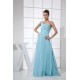 Empire One-Shoulder Beaded Blue Long Chiffon Prom Evening Formal Dresses Maternity Dresses ED010907 Empire One-Shoulder Beaded Blue Long Chiffon Prom Evening Formal Dresses Maternity Dresses ED010907