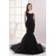 Trumpet/Mermaid Sweetheart Sweep Train Black Long Prom Evening Formal Dresses ED010912 Trumpet/Mermaid Sweetheart Sweep Train Black Long Prom Evening Formal Dresses ED010912