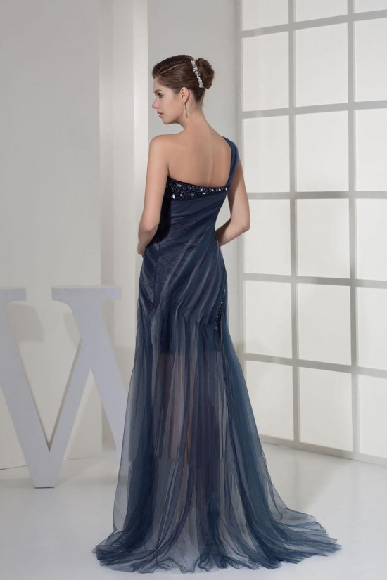 Beaded One-Shoulder Prom Evening Formal Dresses ED010923 Beaded One-Shoulder Prom Evening Formal Dresses ED010923