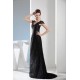 Long Black Cap Sleeve Beaded Lace Prom Evening Formal Dresses ED010935 Long Black Cap Sleeve Beaded Lace Prom Evening Formal Dresses ED010935
