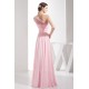 A-Line One-Shoulder Beaded Pink Long Chiffon Prom Evening Formal Dresses ED010936 A-Line One-Shoulder Beaded Pink Long Chiffon Prom Evening Formal Dresses ED010936