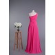 A-Line One-Shoulder Beaded Long Chiffon Prom Evening Formal Dresses ED010960