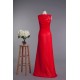 A-Line Bateau Beaded Applique Long Red Prom Evening Formal Dresses ED010961 A-Line Bateau Beaded Applique Long Red Prom Evening Formal Dresses ED010961