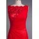 A-Line Bateau Beaded Applique Long Red Prom Evening Formal Dresses ED010961 A-Line Bateau Beaded Applique Long Red Prom Evening Formal Dresses ED010961