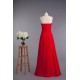 A-Line Strapless Beaded Long Red Chiffon Prom Evening Formal Dresses ED010962 A-Line Strapless Beaded Long Red Chiffon Prom Evening Formal Dresses ED010962