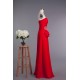 A-Line Strapless Beaded Long Red Chiffon Prom Evening Formal Dresses ED010962 A-Line Strapless Beaded Long Red Chiffon Prom Evening Formal Dresses ED010962
