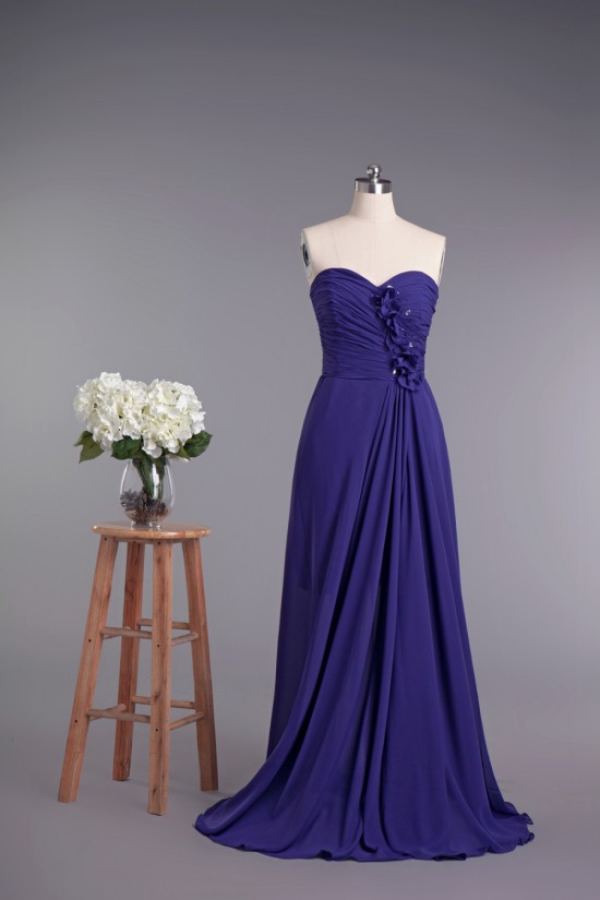 A-Line Sweetheart Split-Front Beaded Lace and Chiffon Prom Evening Formal Dresses ED010963 A-Line Sweetheart Split-Front Beaded Lace and Chiffon Prom Evening Formal Dresses ED010963
