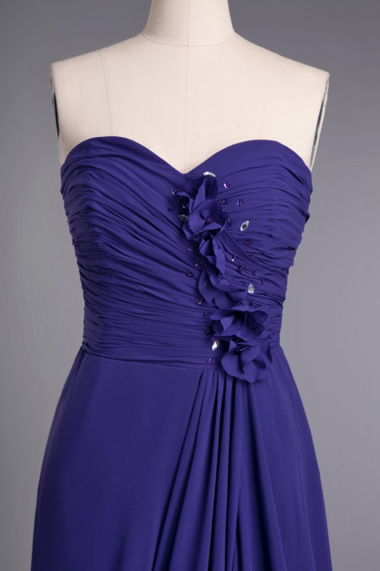 A-Line Sweetheart Split-Front Beaded Lace and Chiffon Prom Evening Formal Dresses ED010963 A-Line Sweetheart Split-Front Beaded Lace and Chiffon Prom Evening Formal Dresses ED010963