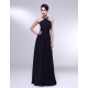 A-Line Halter Beaded Long Chiffon Prom Evening Formal Dresses ED010965