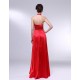A-Line Halter Beaded Pleated Long Red Prom Evening Formal Dresses ED010970 A-Line Halter Beaded Pleated Long Red Prom Evening Formal Dresses ED010970