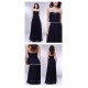 Empire Strapless Beaded Navy Blue Long Chiffon Prom Evening Formal Dresses Maternity Dresses ED010971 Empire Strapless Beaded Navy Blue Long Chiffon Prom Evening Formal Dresses Maternity Dresses ED010971