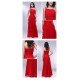 A-Line One-Shoulder Beaded Long Red Chiffon Prom Evening Formal Dresses ED010977 A-Line One-Shoulder Beaded Long Red Chiffon Prom Evening Formal Dresses ED010977