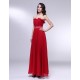 A-Line Strapless Beaded Long Red Chiffon Prom Evening Formal Dresses ED010979 A-Line Strapless Beaded Long Red Chiffon Prom Evening Formal Dresses ED010979