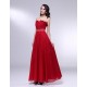 A-Line Strapless Beaded Long Red Chiffon Prom Evening Formal Dresses ED010979 A-Line Strapless Beaded Long Red Chiffon Prom Evening Formal Dresses ED010979