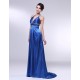 A-Line Halter Beaded Long Blue Prom Evening Formal Dresses ED010981 A-Line Halter Beaded Long Blue Prom Evening Formal Dresses ED010981