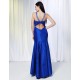 Trumpet/Mermaid V-Neck Beaded Long Blue Prom Evening Formal Dresses ED010982 Trumpet/Mermaid V-Neck Beaded Long Blue Prom Evening Formal Dresses ED010982