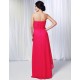 A-Line Sweetheart Long Chiffon Prom Evening Formal Dresses ED010985