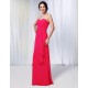 A-Line Sweetheart Long Chiffon Prom Evening Formal Dresses ED010985