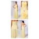 A-Line Sweetheart Long Yellow Chiffon Prom Evening Formal Dresses ED010986 A-Line Sweetheart Long Yellow Chiffon Prom Evening Formal Dresses ED010986