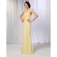 A-Line Sweetheart Long Yellow Chiffon Prom Evening Formal Dresses ED010986 A-Line Sweetheart Long Yellow Chiffon Prom Evening Formal Dresses ED010986