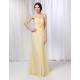 A-Line Sweetheart Long Yellow Chiffon Prom Evening Formal Dresses ED010986 A-Line Sweetheart Long Yellow Chiffon Prom Evening Formal Dresses ED010986