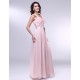 A-Line Long Pink Chiffon Prom Evening Formal Dresses ED010987 A-Line Long Pink Chiffon Prom Evening Formal Dresses ED010987