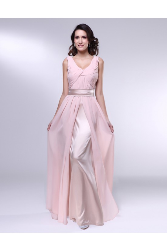 A-Line Long Pink Chiffon Prom Evening Formal Dresses ED010987 A-Line Long Pink Chiffon Prom Evening Formal Dresses ED010987