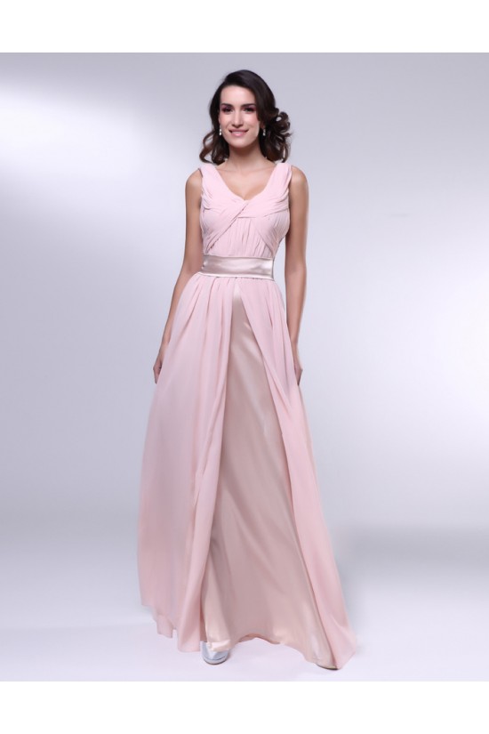 A-Line Long Pink Chiffon Prom Evening Formal Dresses ED010987 A-Line Long Pink Chiffon Prom Evening Formal Dresses ED010987