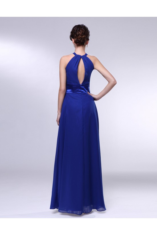 A-Line Long Blue Chiffon Prom Evening Formal Dresses Bridesmaid Dresses ED010990 A-Line Long Blue Chiffon Prom Evening Formal Dresses Bridesmaid Dresses ED010990