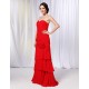 A-Line Sweetheart Long Red Chiffon Prom Evening Formal Dresses ED010992 A-Line Sweetheart Long Red Chiffon Prom Evening Formal Dresses ED010992