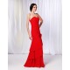 A-Line Sweetheart Long Red Chiffon Prom Evening Formal Dresses ED010992 A-Line Sweetheart Long Red Chiffon Prom Evening Formal Dresses ED010992