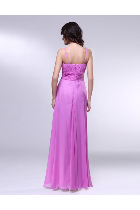 A-Line V-Neck Spaghetti Strap Long Chiffon Prom Evening Formal Dresses ED010995 A-Line V-Neck Spaghetti Strap Long Chiffon Prom Evening Formal Dresses ED010995