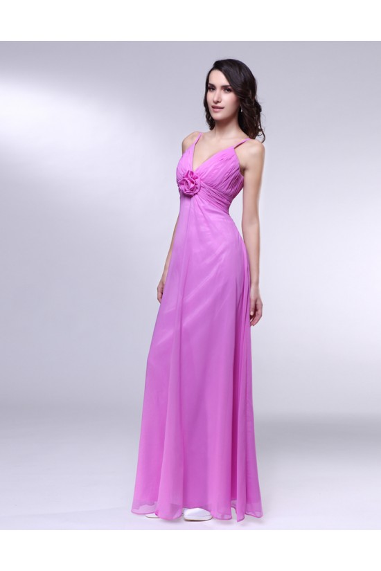 A-Line V-Neck Spaghetti Strap Long Chiffon Prom Evening Formal Dresses ED010995 A-Line V-Neck Spaghetti Strap Long Chiffon Prom Evening Formal Dresses ED010995