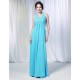 Sheath/Column Halter Long Blue Chiffon Prom Evening Formal Dresses Bridesmaid Dresses ED010998 Sheath/Column Halter Long Blue Chiffon Prom Evening Formal Dresses Bridesmaid Dresses ED010998