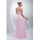 A-Line Chiffon Beading Sleeveless Long Pink Prom/Formal Evening Dresses 02020008 A-Line Chiffon Beading Sleeveless Long Pink Prom/Formal Evening Dresses 02020008