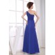 A-Line One-Shoulder Sleeveless Ruffles Chiffon Long Blue Prom/Formal Evening Dresses 02020023 A-Line One-Shoulder Sleeveless Ruffles Chiffon Long Blue Prom/Formal Evening Dresses 02020023