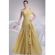 A-Line Pleats One-Shoulder Chiffon Sleeveless Long Evening Party Bridesmaid Dresses 02020024 A-Line Pleats One-Shoulder Chiffon Sleeveless Long Evening Party Bridesmaid Dresses 02020024