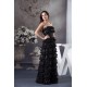 A-Line Sleeveless Floor-Length Ruffles Chiffon Sequins Long Black Prom/Formal Evening Dresses 02020035 A-Line Sleeveless Floor-Length Ruffles Chiffon Sequins Long Black Prom/Formal Evening Dresses 02020035