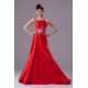 A-Line Sleeveless Strapless Beading Puddle Train Long Red Prom/Formal Evening Dresses 02020040 A-Line Sleeveless Strapless Beading Puddle Train Long Red Prom/Formal Evening Dresses 02020040