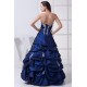 Ball Gown Strapless Taffeta Sleeveless Floor-Length Long Prom Formal Dresses 02020045