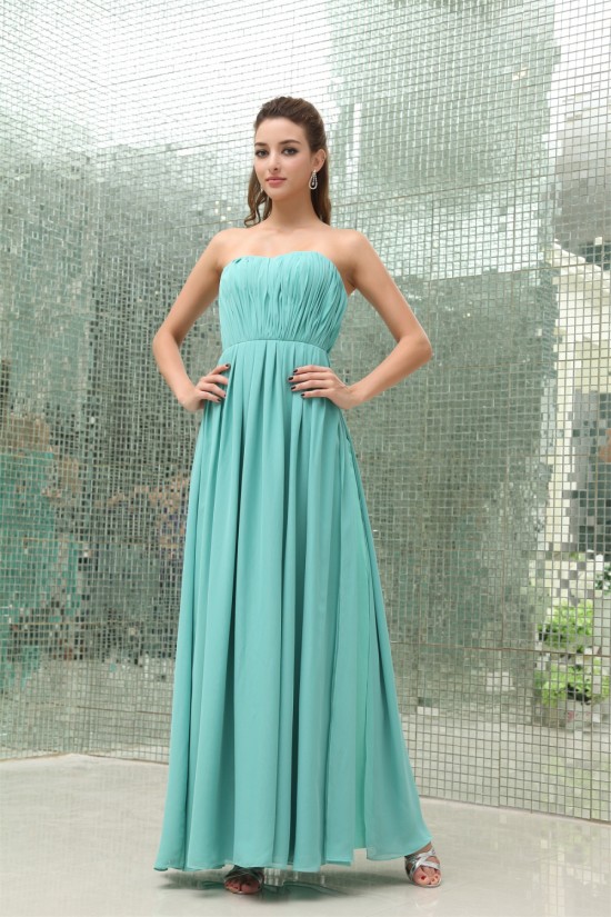 A-Line Sweetheart Ruffles Sleeveless Chiffon Long Evening Party Bridesmaid Dresses 02020047 A-Line Sweetheart Ruffles Sleeveless Chiffon Long Evening Party Bridesmaid Dresses 02020047