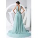 A-Line V-Neck Chiffon Long Prom/Formal Evening Bridesmaid Dresses 02020050 A-Line V-Neck Chiffon Long Prom/Formal Evening Bridesmaid Dresses 02020050