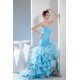 Asymmetrical Strapless Satin Organza Sleeveless Prom/Formal Evening Dresses 02020062 Asymmetrical Strapless Satin Organza Sleeveless Prom/Formal Evening Dresses 02020062