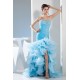 Asymmetrical Strapless Satin Organza Sleeveless Prom/Formal Evening Dresses 02020062 Asymmetrical Strapless Satin Organza Sleeveless Prom/Formal Evening Dresses 02020062