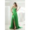 Beading A-Line Brush Sweep Train Sleeveless Prom/Formal Evening Dresses 02020063