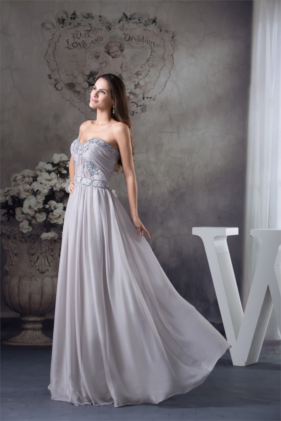 Beading Chiffon Sleeveless Long Prom/Formal Evening Dresses 02020072 Beading Chiffon Sleeveless Long Prom/Formal Evening Dresses 02020072