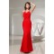 Beading Mermaid/Trumpet Halter Long Red Floor-Length Prom/Formal Evening Dresses 02020081